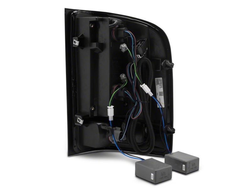 Raxiom 07-13 Chevrolet Silverado 1500 LED Tail Lights- Blk Housing (Clear Lens) Tail Lights Raxiom