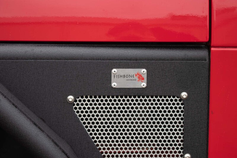 Fishbone Offroad 97-06 Jeep Wrangler Front Fenders Paintable Mesh Upgrade Fenders Fishbone Offroad