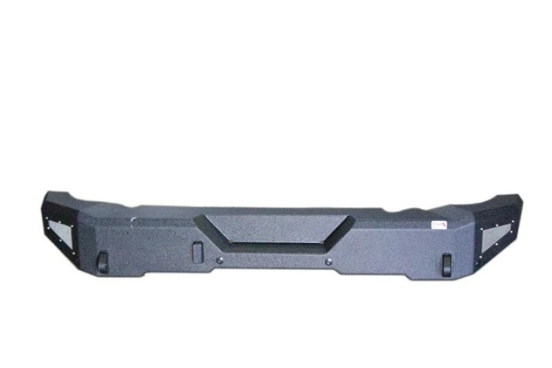 Fishbone Offroad 2021+ Ford Bronco Rear Bumper - Black Bumpers - Steel Fishbone Offroad