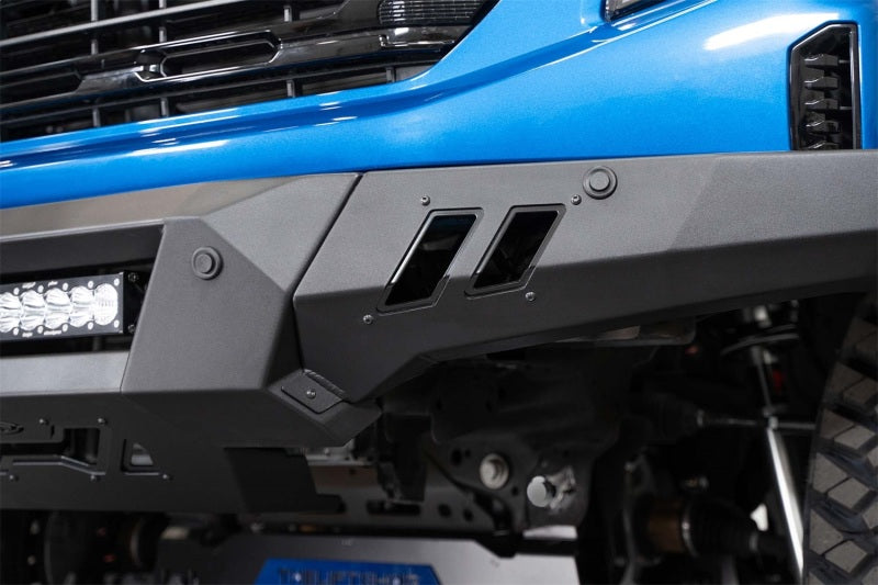 ADD 2022+ GMC 1500 Black Label Front Bumper Bumpers - Steel Addictive Desert Designs