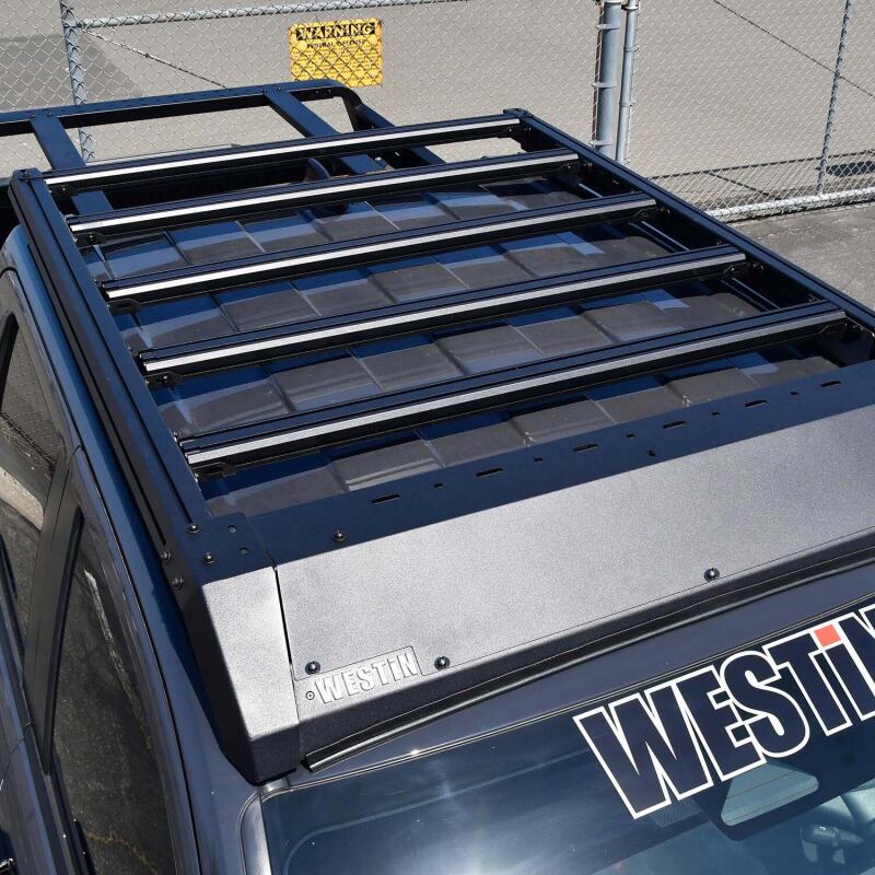 Westin 2024 Toyota Tacoma Double Cab Mesa Roof Rack - Textured Black Roof Rack Westin