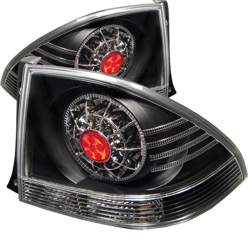 Spyder Lexus IS 300 01-05 LED Tail Lights Black ALT-YD-LIS300-LED-BK Tail Lights SPYDER