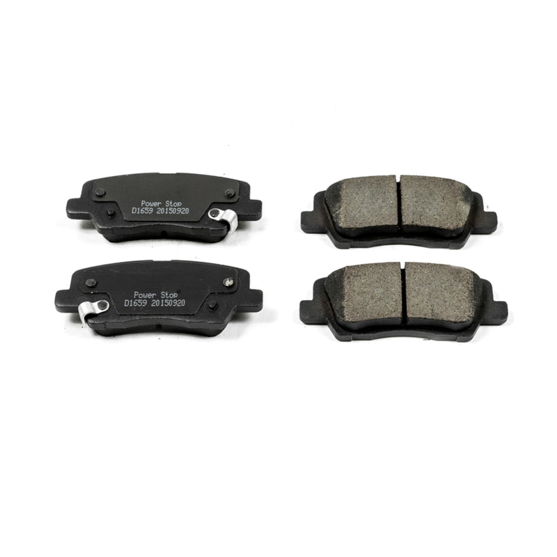 Power Stop 13-18 Cadillac ATS Rear Z16 Evolution Ceramic Brake Pads Brake Pads - OE PowerStop