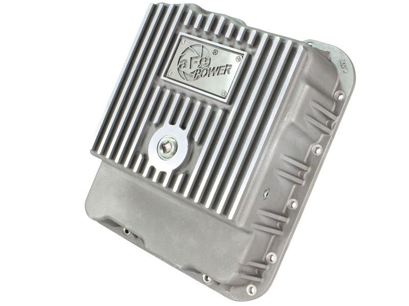 aFe Transmission Pan (Raw Finish) GM Trucks 99-16 (4L60-E/4L60E/4L65E/4L70E/4L75E) Diff Covers aFe