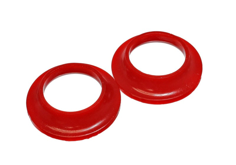 Energy Suspension 91-96 Chevrolet Full Size Red Rear Upper Coil Spring Isolators Bushing Kits Energy Suspension