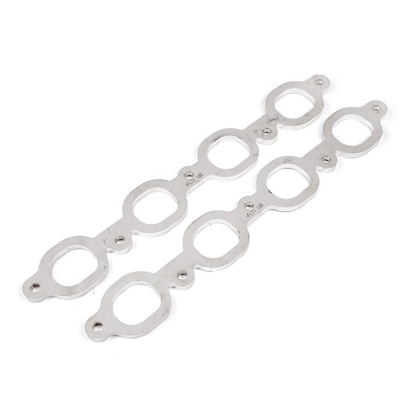 Stainless Works 2014+ Chevrolet LT1/LT4 Port Matched Header 304SS Exhaust Flanges 1-7/8in Primaries Flanges Stainless Works