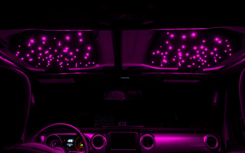 Oracle StarLINER Fiber Optic Hardtop Headliner for Wrangler JL/Gladiator JT ColorSHIFT Interior Lighting ORACLE Lighting
