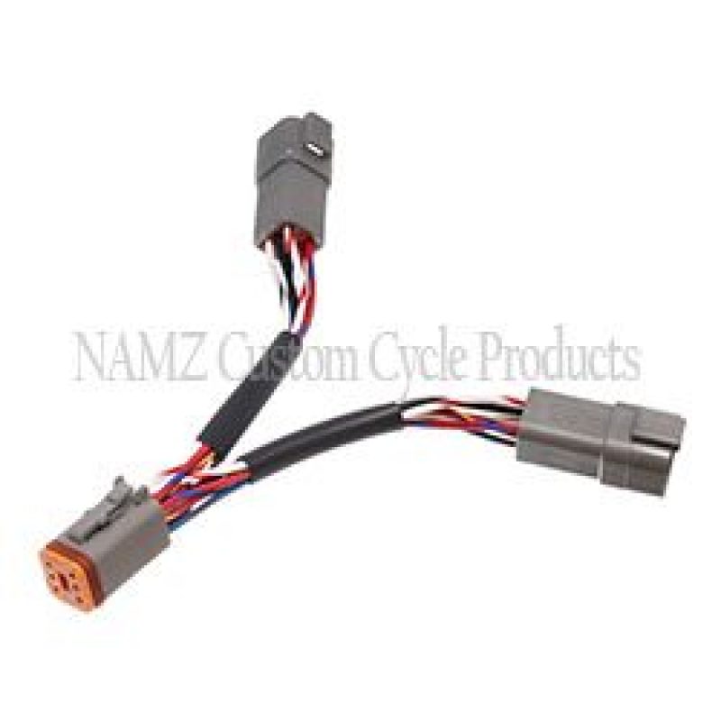 NAMZ 11-20 V-Twin Softail Plug-N-Play Power Port Y-Adapter (For CAN/Bus Models) Wiring Harnesses NAMZ
