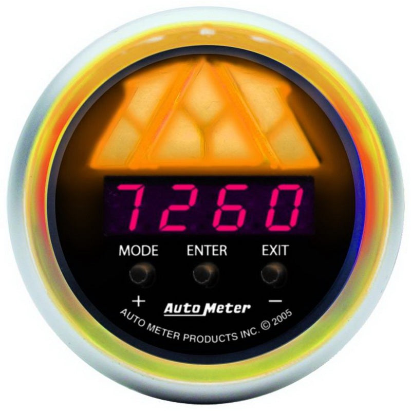Autometer Sport-Comp 52mm 0-15k RPM Digital Pro Shift System Shift Light Level 1 Gauges AutoMeter