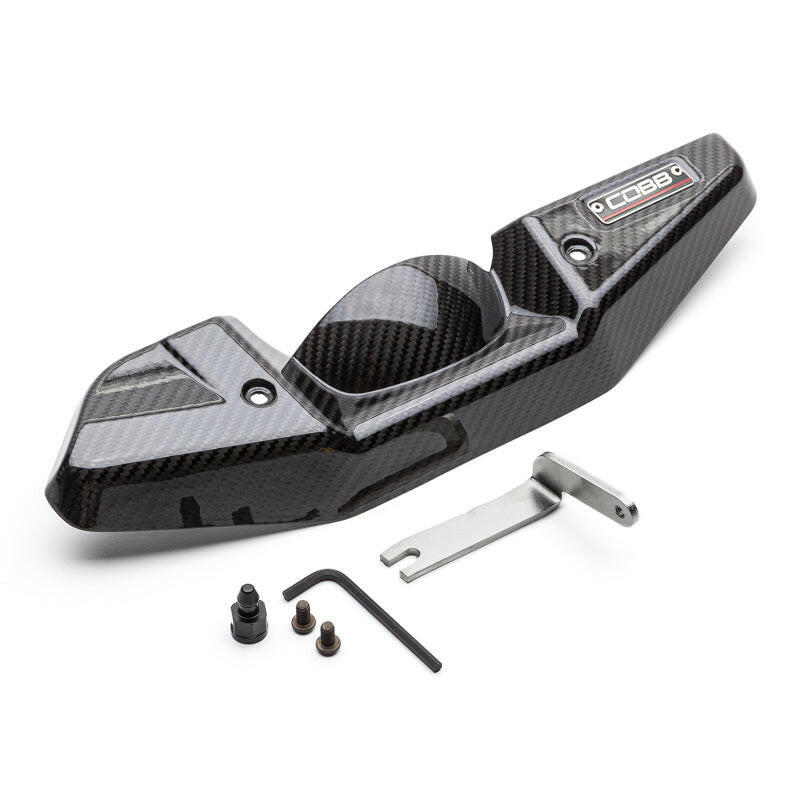 Cobb 08-20 Subaru STI/08-14 Subaru WRX Redline Carbon Fiber Alternator Cover - Gloss Finish Engine Covers COBB