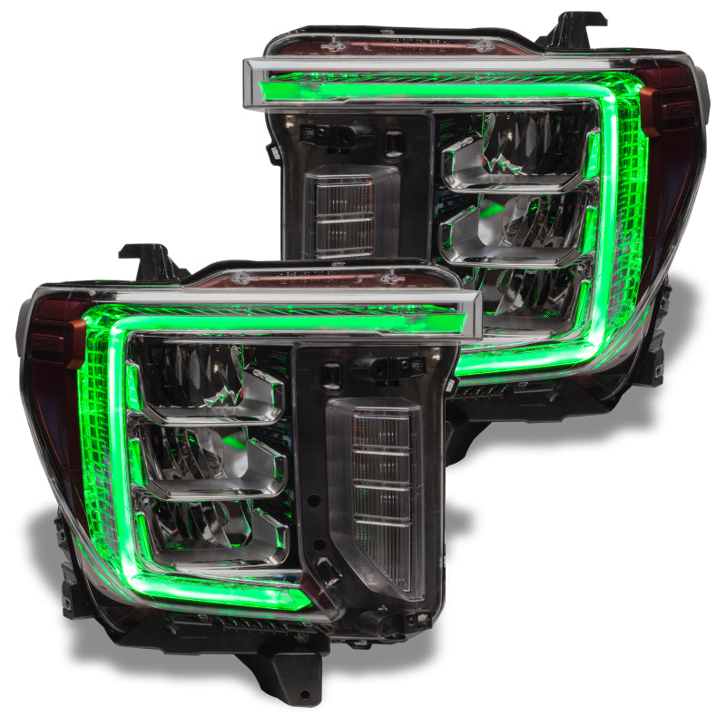 Oracle 20-21 GMC Sierra 2500 HD RGB+W Headlight DRL Kit - w/ Simple Controller Headlights ORACLE Lighting