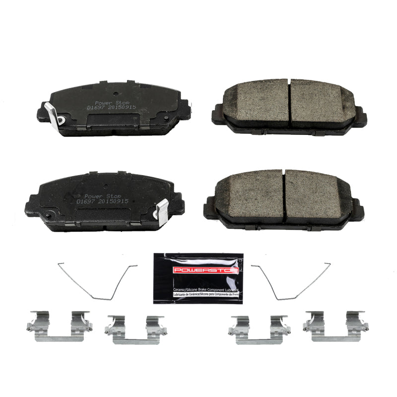 Power Stop 16-19 Acura ILX Front Z23 Evolution Sport Brake Pads w/Hardware Brake Pads - Performance PowerStop