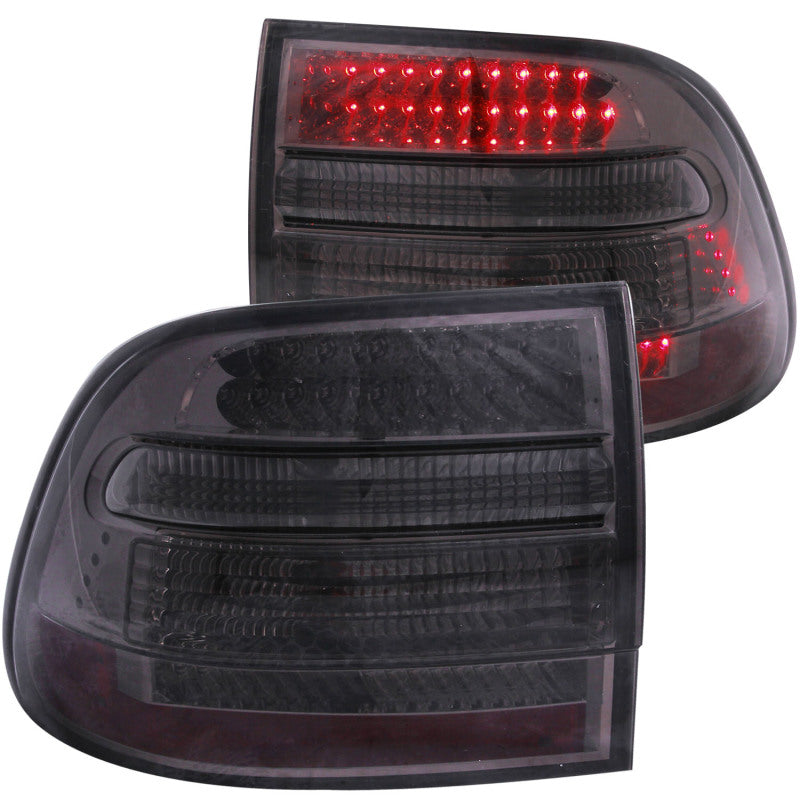 ANZO 2003-2006 Porsche Cayenne LED Taillights Smoke Tail Lights ANZO