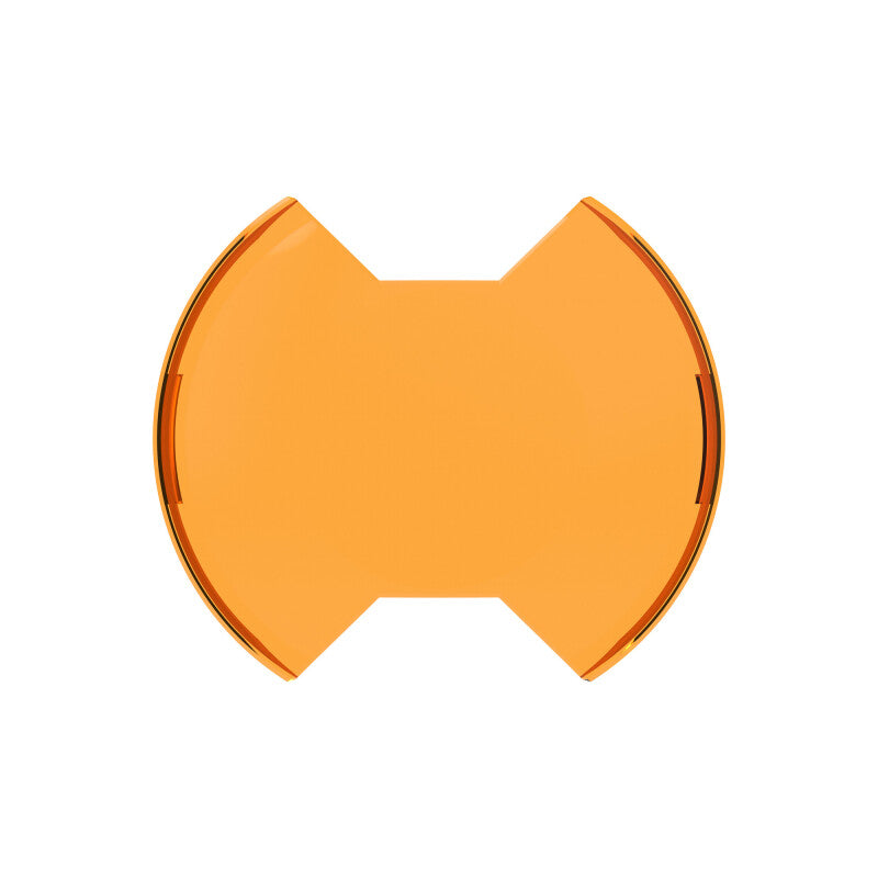 KC HiLiTES SlimLite 8in. LED Light Shield (Shield Only) - Amber Light Covers and Guards KC HiLiTES