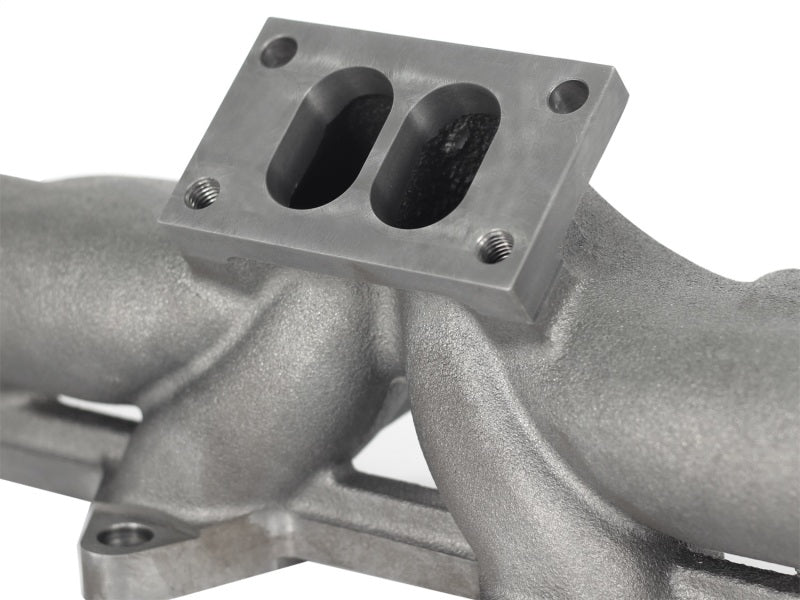 aFe Power BladeRunner Ported Ductile Iron Exhaust Manifold 98.5-02 Dodge Diesel Trucks L6-5.9L (td) Headers & Manifolds aFe