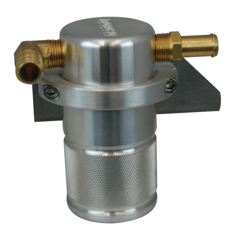 Moroso 10-14 Volkswagen Golf/Jetta 2.0T Air/Oil Separator Catch Can - Billet Aluminum Oil Catch Cans Moroso