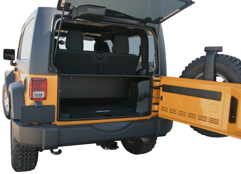 Tuffy Jk Tailgate Security Enclosure- 01Blk 2011+Jk Wg Cargo Boxes & Bags Tuffy Products