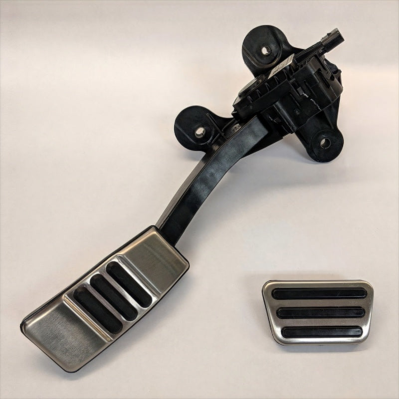 Ford Racing Mustang Automatic Transmission Aluminum Pedal Kit Pedal Covers Ford Racing