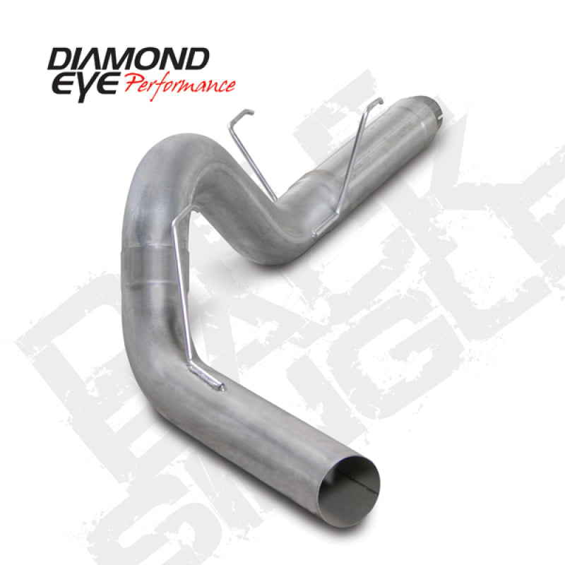 Diamond Eye KIT 5in DPF SGL AL 07.5-11 CUMMINS 6 7L PCKGD BX46X14X14OD EL-PL 44inX13 5inX13 5inID DPF Back Diamond Eye Performance