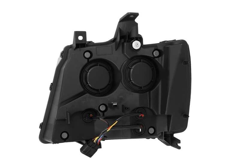 AlphaRex 07-14 Chevrole Tahoe PRO-Series LED Headlights Plank Style Blk w/Activ Light/Seq Signal/DRL Headlights AlphaRex