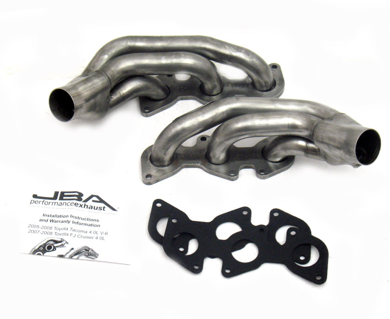 JBA 03-09 Toyota 4.0L V6 w/o A.I.R. 1-1/2in Primary Raw 409SS Cat4Ward Header Headers & Manifolds JBA