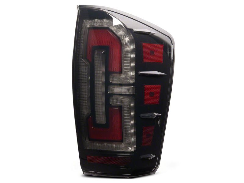 Raxiom 16-23 Toyota Tacoma LED Tail Lights- Blk Housing (Smoked Lens) Tail Lights Raxiom