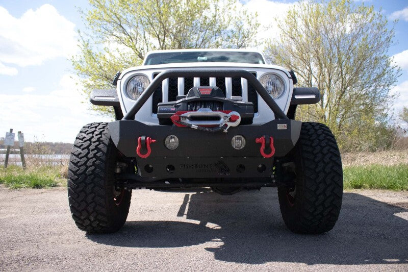 Fishbone Offroad 2018+ Jeep Wrangler JL/JLU/2020+ Gladiator JT Steel Front Fender Flares - Black Fender Flares Fishbone Offroad