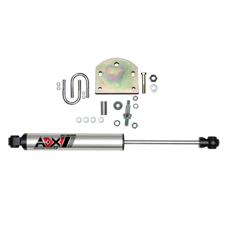Skyjacker 99-04 Ford F250/F350 ADX 2.0 Single Stabilizer Kit w/ CNC Machined Polished Alum. Alignment Kits Skyjacker