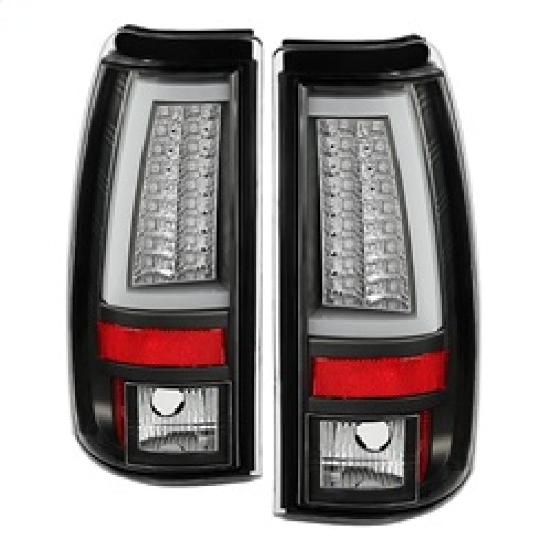 Spyder Chevy Silverado 1500/2500 99-02 Version 2 LED Tail Lights - Black ALT-YD-CS99V2-LED-BK Tail Lights SPYDER