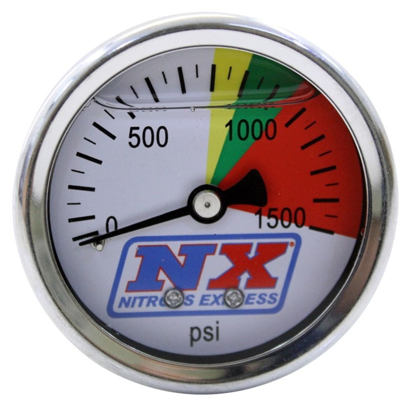 Nitrous Express Nitrous Pressure Gauge Only (0-1500 PSI) Gauges Nitrous Express