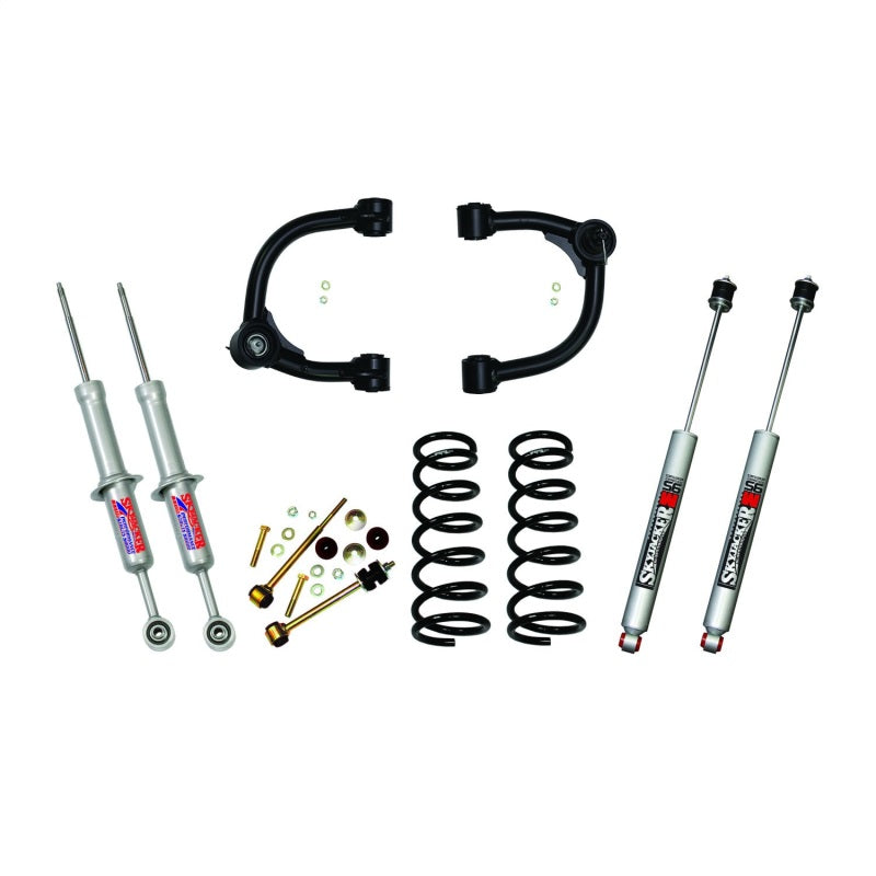 Skyjacker 3in Upper A-Arm Kit with Performance Struts and Rear Coils and M95 Monotube Shocks Lift Kits Skyjacker