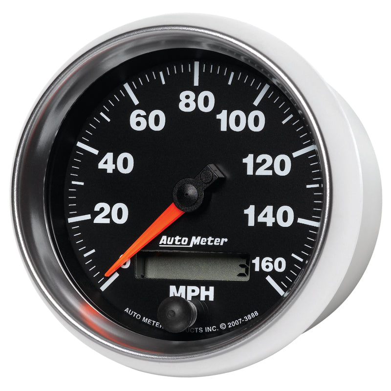 Autometer GS 3-3/8 inch 160 MPH In Dash Speedometer Gauge Gauges AutoMeter