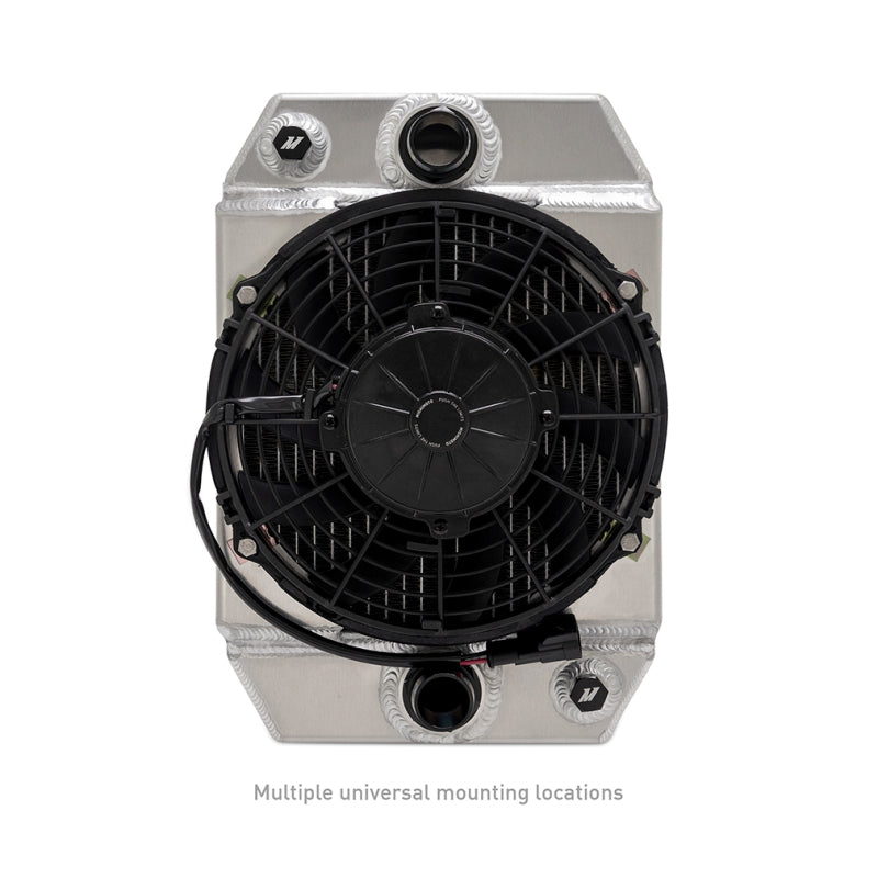 Mishimoto Universal Drag Race Performance Aluminum Radiator - Natural Radiators Mishimoto
