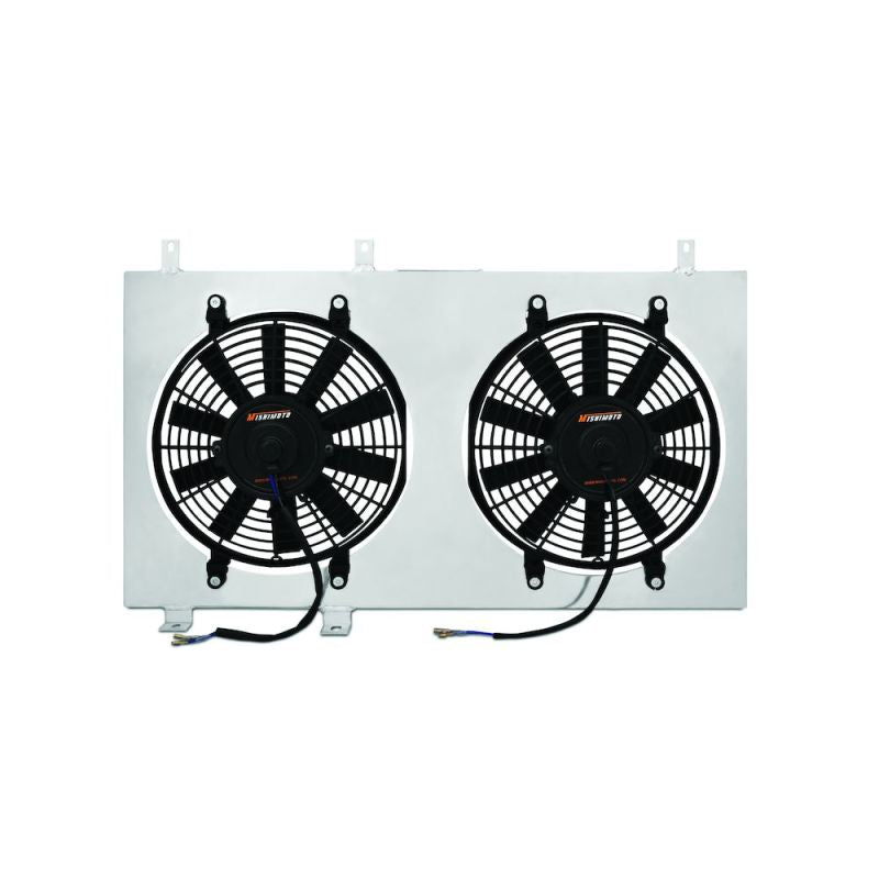 Mishimoto 08+ Mitsubishi Lancer Evo Aluminum Fan Shroud Kit Fans & Shrouds Mishimoto