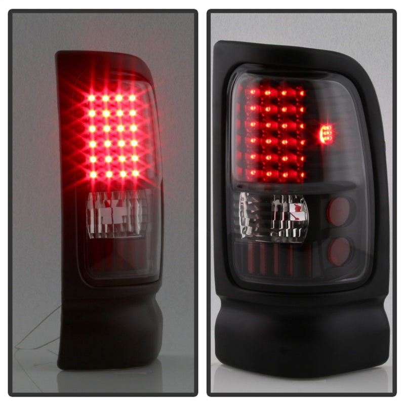 xTune Dodge Ram 1500 94-01 / Ram 2500/3500 94-02 LED Tail Lights Black ALT-ON-DRAM94-LED-BK Tail Lights SPYDER