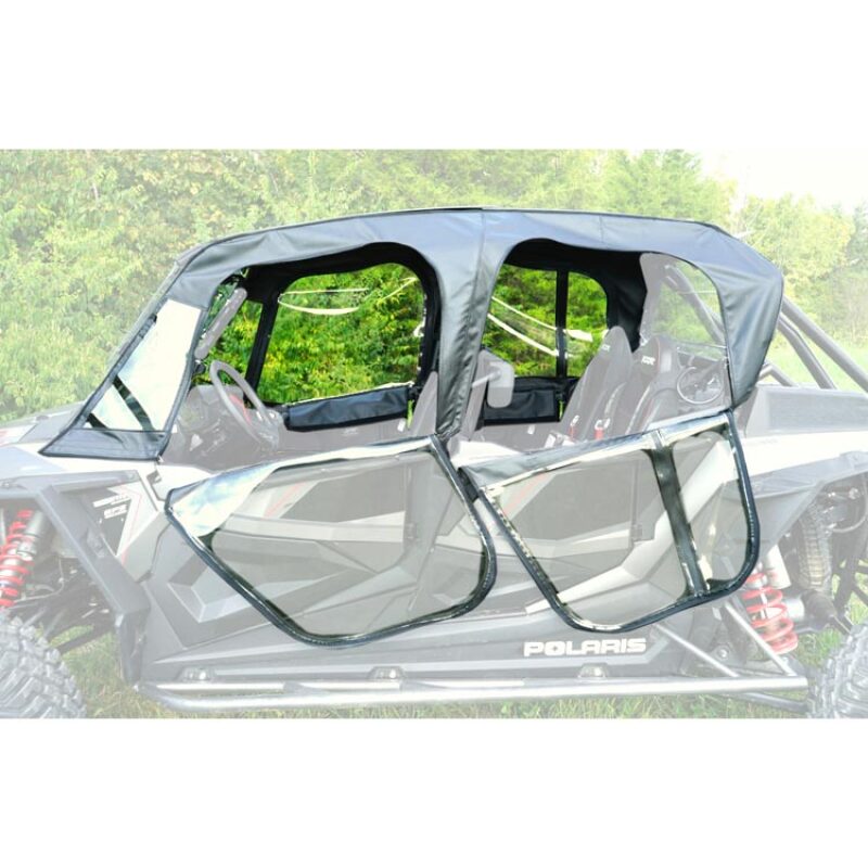 Seizmik 19-21 Polaris RZR Turbo S/ XP 4 Soft Doors w/ Zippers Kit Doors Seizmik