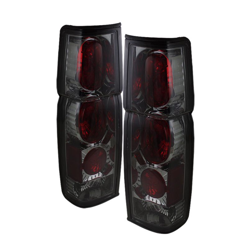 Spyder Nissan Hardbody 86-97 Euro Style Tail Lights Smoke ALT-YD-NH86-SM Tail Lights SPYDER