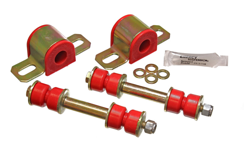 Energy Suspension 82-02 Chevrolet Camaro Red 23mm Complete Rear Sway Bar Bushing Set Bushing Kits Energy Suspension