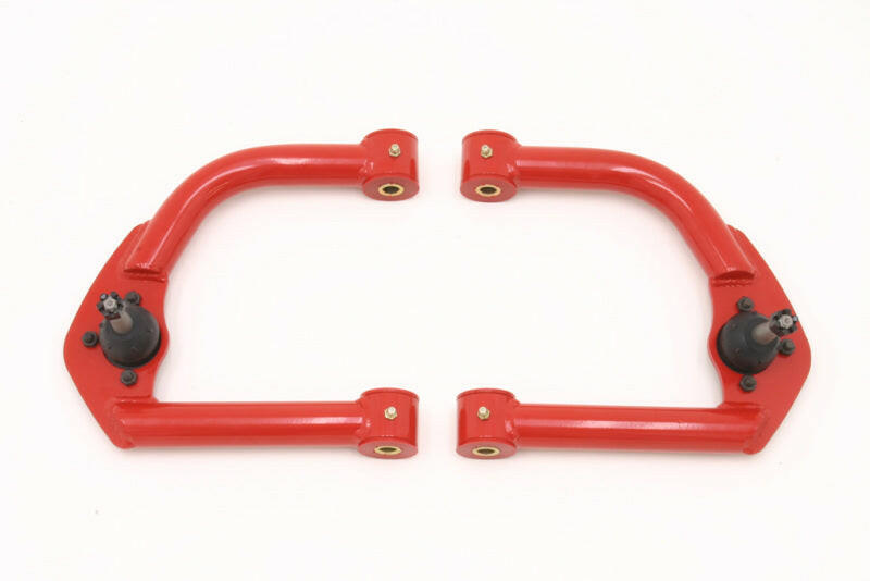 BMR 93-02 F-Body Non-Adj. Upper A-Arms (Polyurethane) - Red Control Arms BMR Suspension