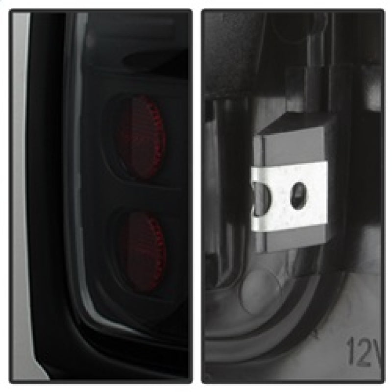xTune Dodge Ram 1500 94-01 Tail Lights - Light Bar LED - Black ALT-ON-DRAM94V3-LBLED-BK Tail Lights SPYDER