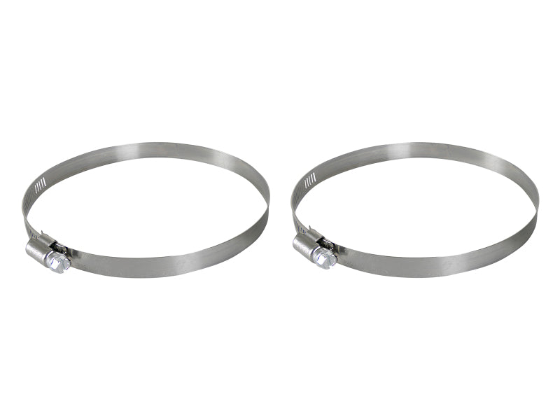 aFe Magnum FORCE Replacement Clamp Kit SAE 080 (4-9/16 IN ID to 5-1/2 IN ID Range) Pair Air Intake Components aFe