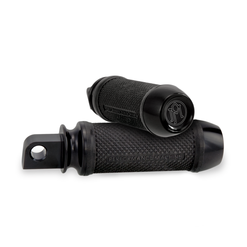 Performance Machine Footpegs Elite - Black Ano Footpegs Performance Machine