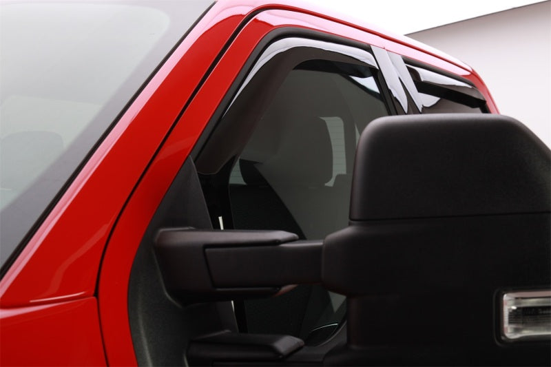 EGR 15+ Ford F150 Super Cab In-Channel Window Visors - Set of 4 (573471) Wind Deflectors EGR