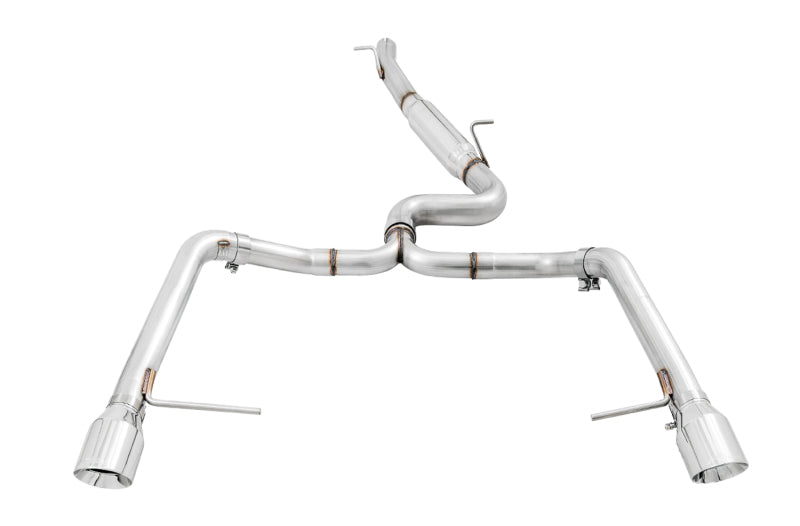AWE Tuning VW MK7 Golf Alltrack/Sportwagen 4Motion Track Edition Exhaust - Polished Silver Tips Catback AWE Tuning