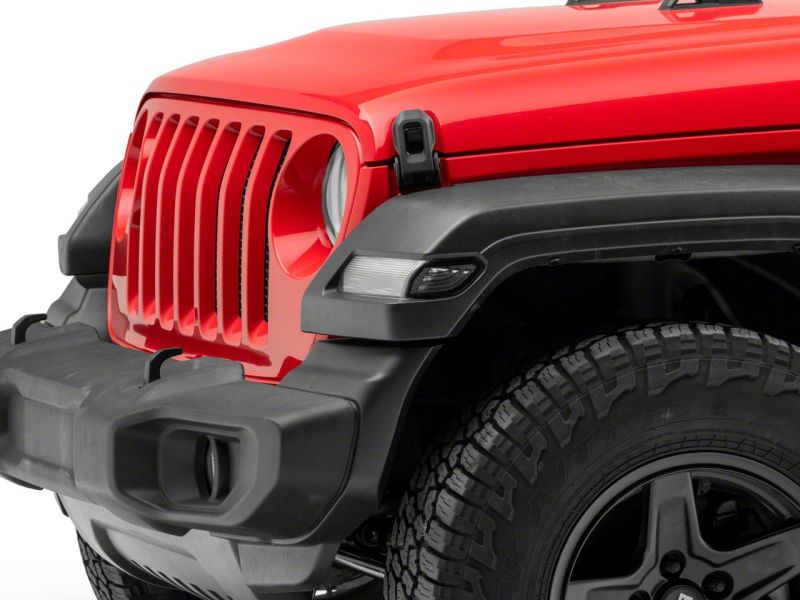 Raxiom 18-23 Jeep Wrangler JL Axial Series LED Side Marker Lights- Smoked Sidemarkers & Indicators Raxiom