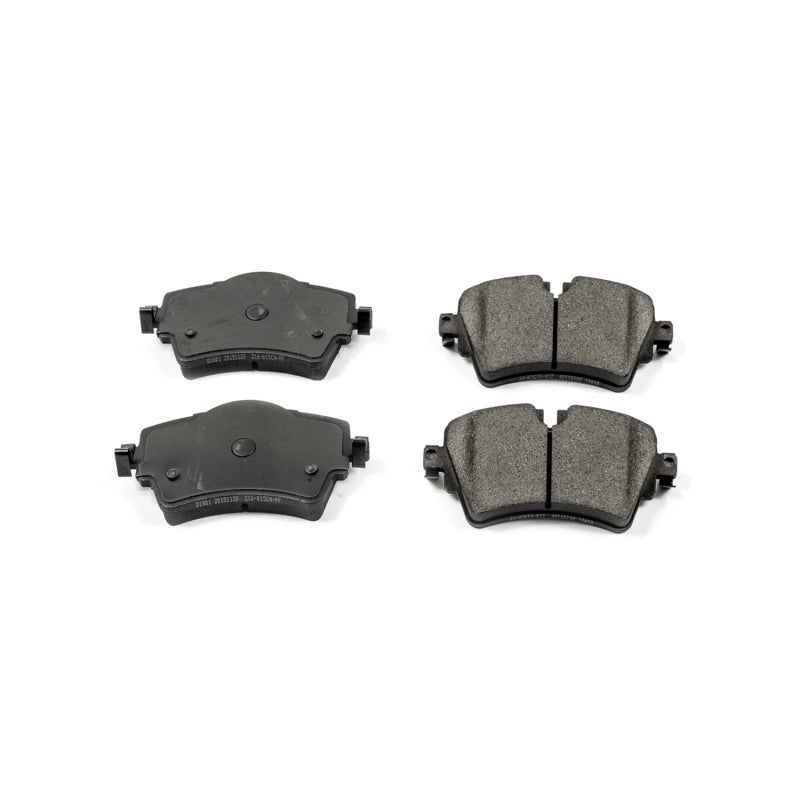 Power Stop 15-19 Mini Cooper Front Z16 Evolution Ceramic Brake Pads Brake Pads - OE PowerStop