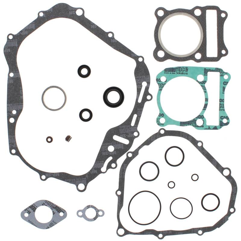 Vertex Gaskets 02-14 Suzuki LT-F250 Ozark Complete Gasket Kit w/ Oil Seals Engine Hardware Vertex Pistons