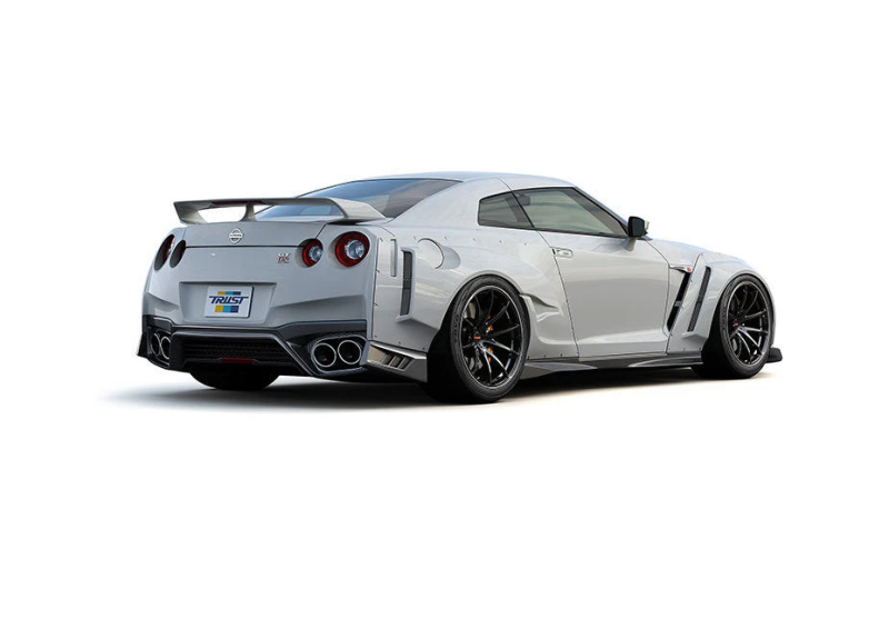 GReddy 2017+ Nissan GTR R35 GRacer Rear Over-Fender Set Body Kits GReddy