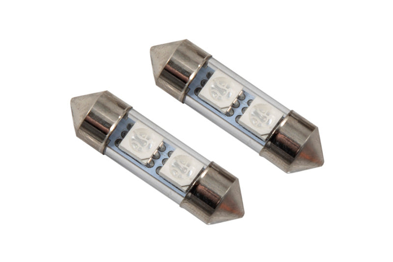 Diode Dynamics 31mm SMF2 LED Bulb - Green (Pair) Bulbs Diode Dynamics