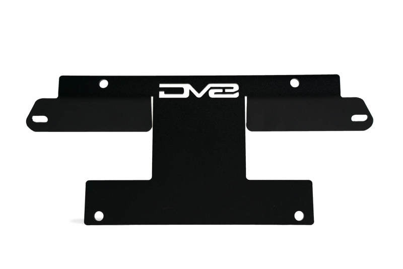 DV8 Offroad 21-22 Ford Bronco Factory Front Bumper Licence Relocation Bracket - Front License Plate Relocation DV8 Offroad